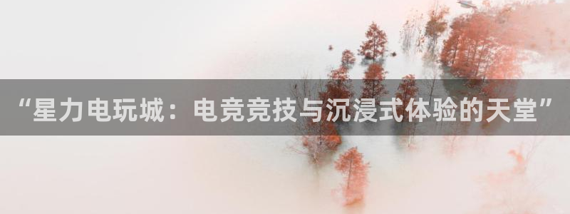 杜邦娱乐科技：“星力电玩城：电竞竞技与沉浸式体验的天堂”